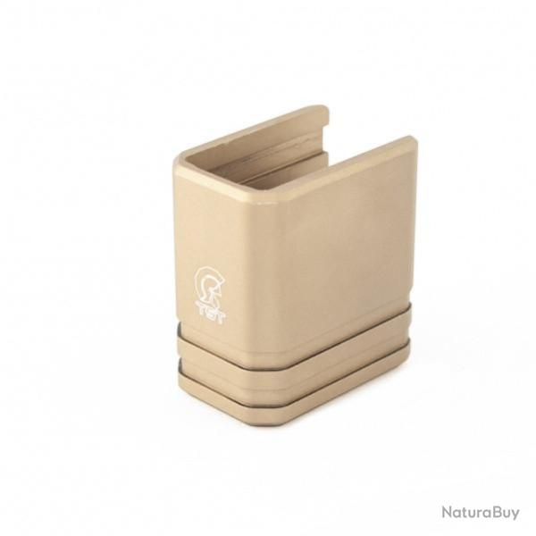 Plaque de base +5 pour CZ Scorpion Evo3 S1 series - TONI SYSTEM - Sable