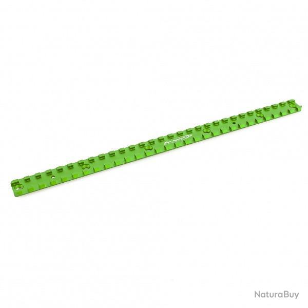 Rail Picatinny loungue - longueur 300mm, distance 61,5mm (pour garde-main TS) - TONI SYSTEM - Vert