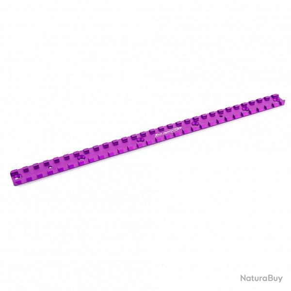 Rail Picatinny loungue - longueur 300mm, distance 61,5mm (pour garde-main TS) - TONI SYSTEM - Violet