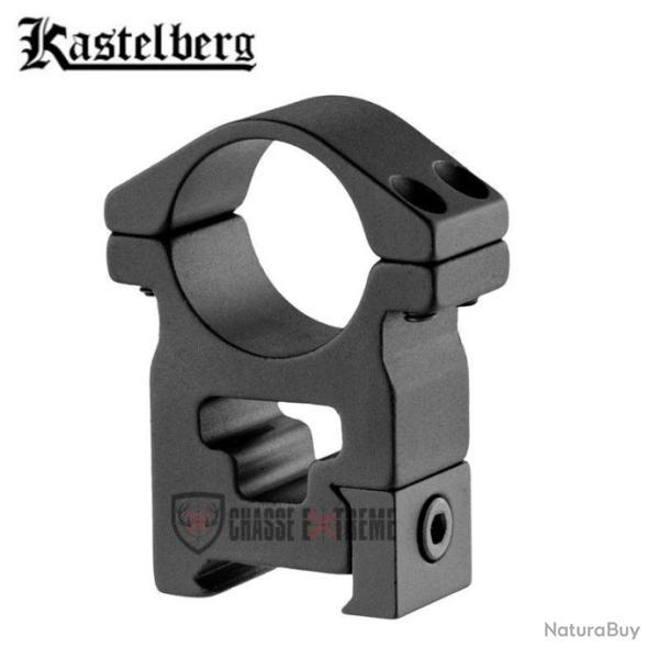 Colliers Haut sur Prisme 21 mm Type Picatinny Weaver KASTELBERG Diam.30 Bh 24.5