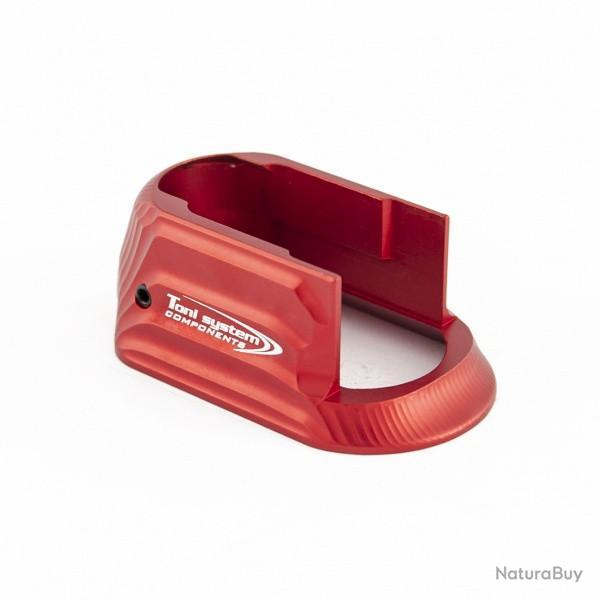 Magwell pour Tanfoglio P19L-P21L-T95F - TONI SYSTEM - rouge
