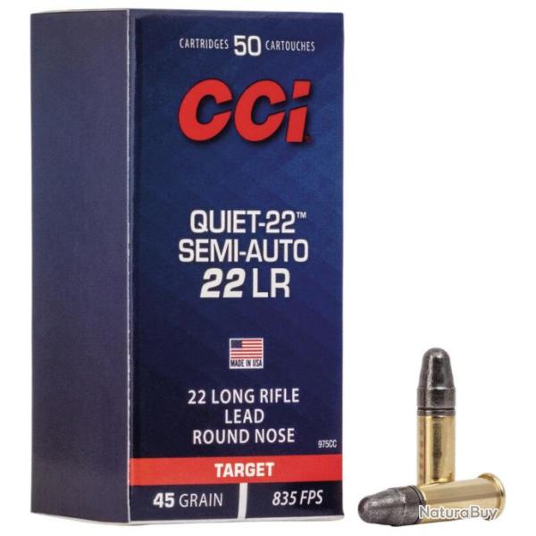 CCI - 22 LR QUIET-22 SEMI-AUTO (50)