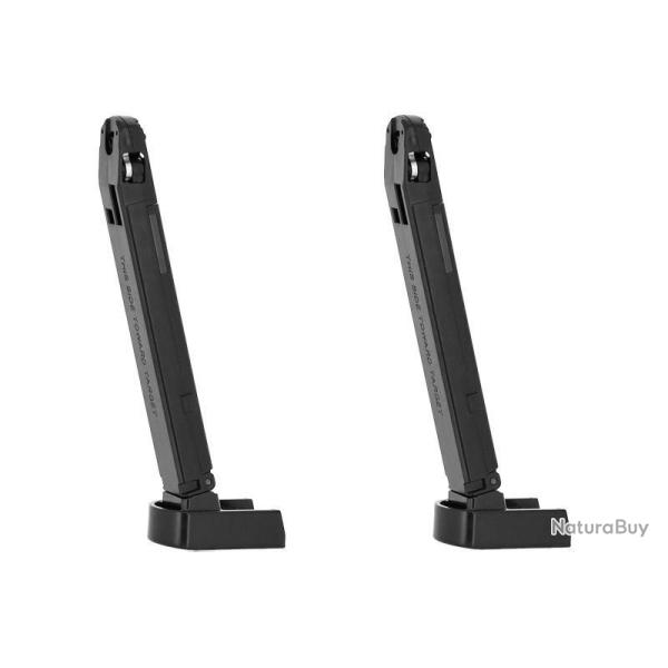 Pack de deux chargeurs pour pistolet Sig Sauer P226 X-FIVE