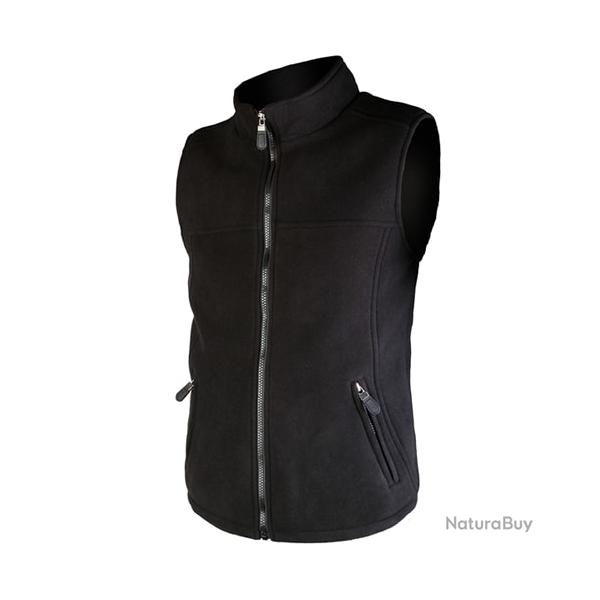 Gilet chauffant Soft Shell sans manche. Thermo