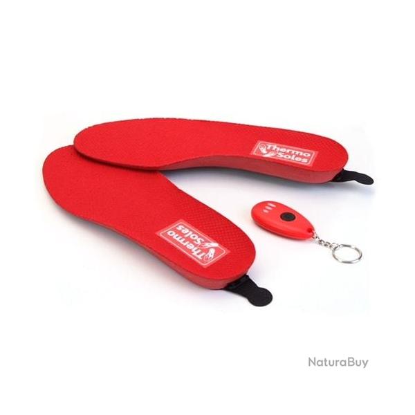 Semelles chauffantes avec t�l�commande, Thermo XL 3D t�l�commande
