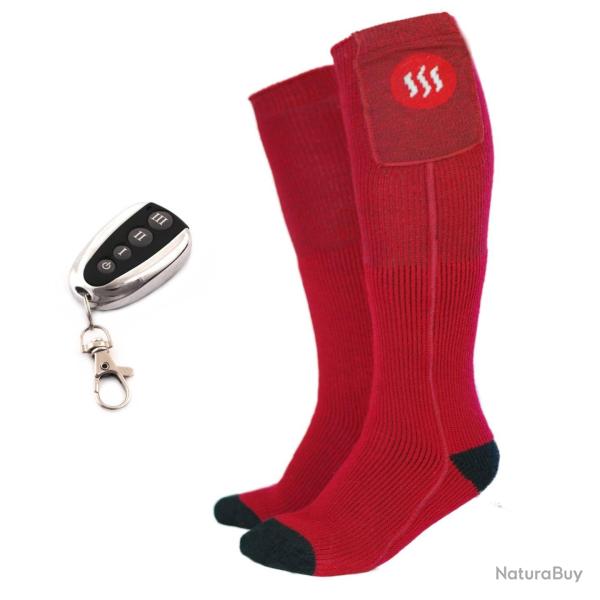Chaussettes Chauffantes - Glovii 2023 Rouge 35 - 40