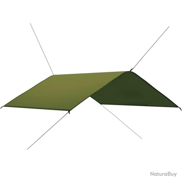 B�che d'ext�rieur 4x4 m tissu polyester 180 T avec rev�tement de PA vert 02_0007728