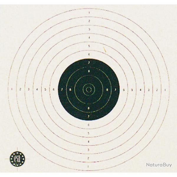 Cibles 17 x 17 Cm Pour Pistolet Match