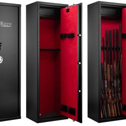 Coffre Fort Rietti 10 Armes 3mm Fermeture &agrave; Clef