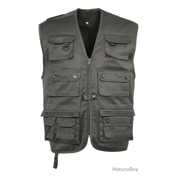 Gilet reporter uni kaki Idaho-L