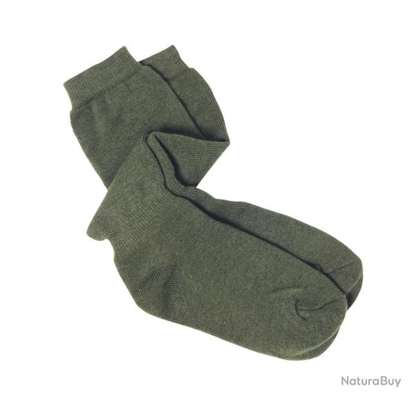 Chaussettes bouclette unies kaki CityGuard-39/42