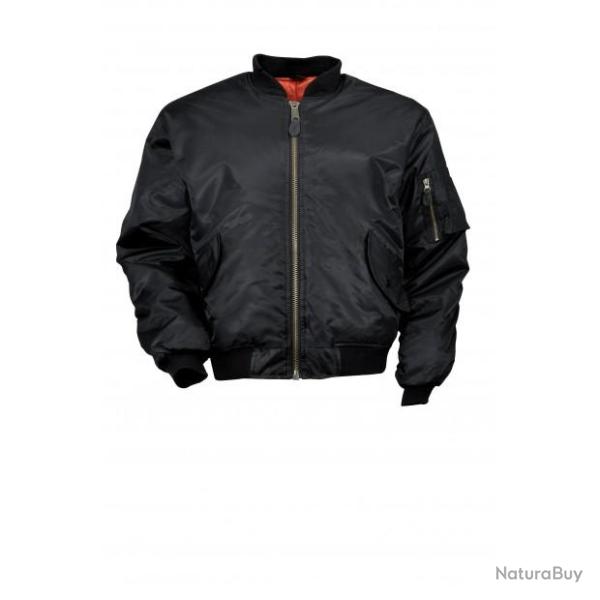 Blouson MA1 Bombers Noir CityGuard
