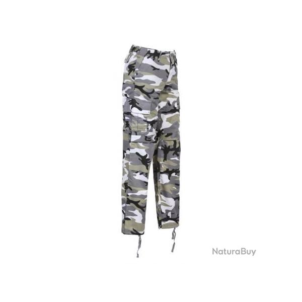 Pantalon BDU enfant Urbain gris Percussion