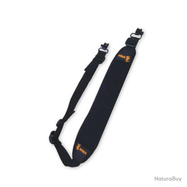 Bretelle Spika Noire En N�opr�ne Pour Carabine
