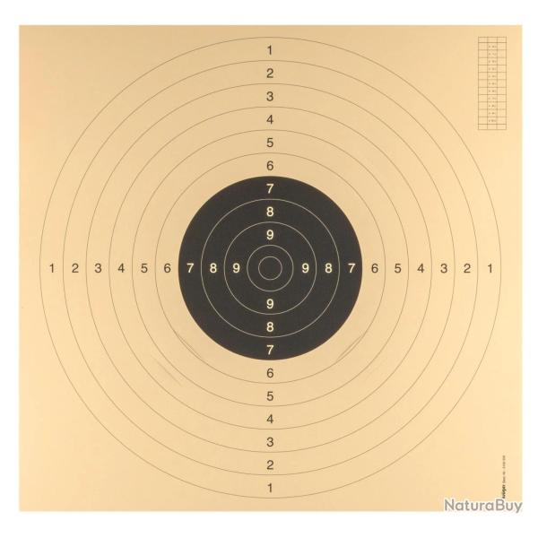 Cartons Cibles C50 55 X 53 Cm Avec Encoches