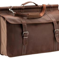 Sac De Battue Country En Cuir Marron