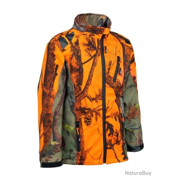 Blouson Percussion Softshell Ghostcamo Enfant