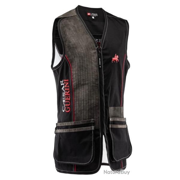 Gilet De Tir Noir Gaucher Caesar Guerini-XXL