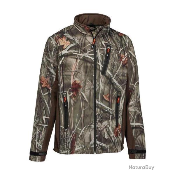 Blouson De Chasse Softshell Ghostcamo Wet Percussion