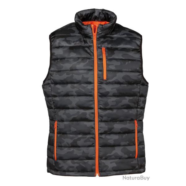 Gilet matelass� Camo Gris Trek Percussion