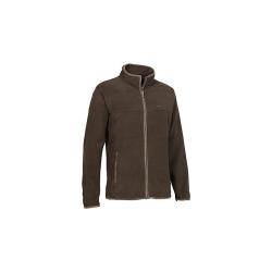 Blouson Polaire Scotland Marron Percussion