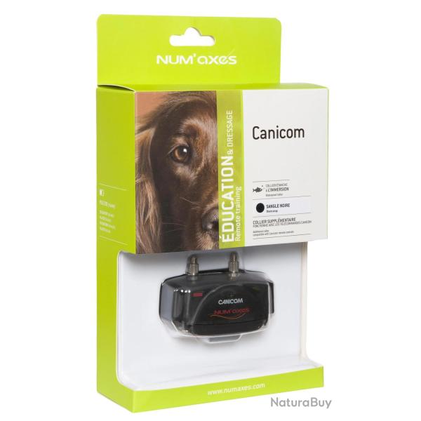 Collier Suppl�mentaire Num'Axes Noir Pour T�l�commandes Canicom
