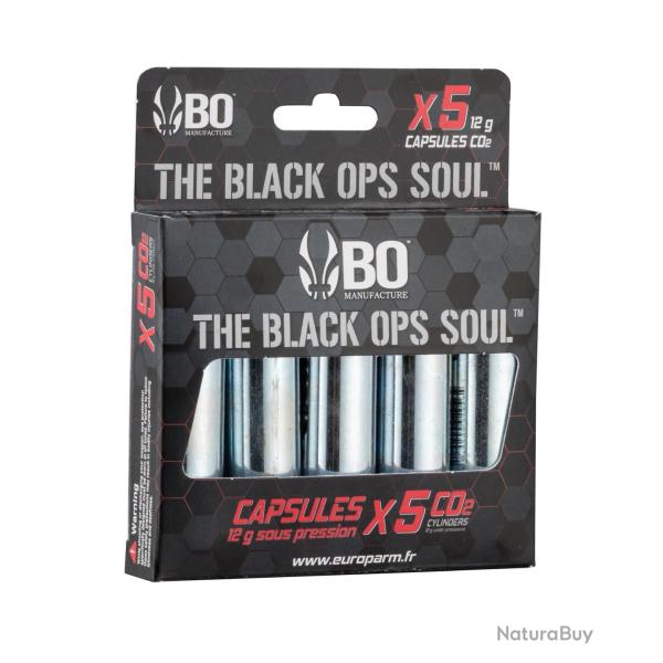 Sparclettes CO2 12 Grammes Black Ops