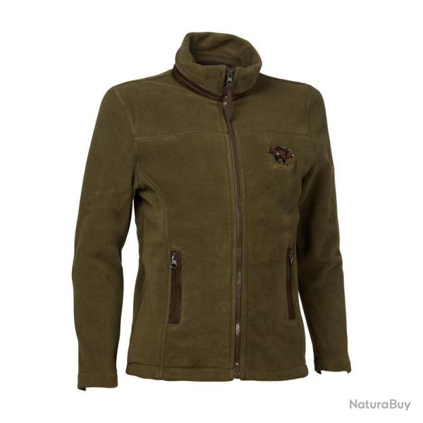 Blouson De Chasse Percussion Sanglier Polaire Enfant