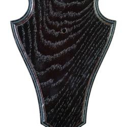 Ecusson Januel Chevreuil Ch&ecirc;ne Fonc&eacute;