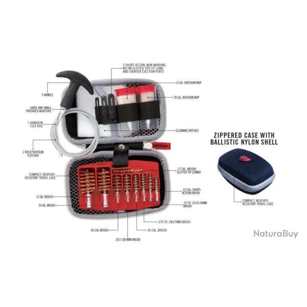 Kit de Nettoyage Universel Real Avid pour Fusils et Carabines