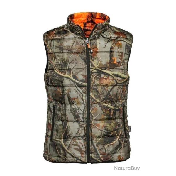 Gilet Matelass� Percussion Blaze / Forest-S