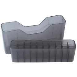 Bo&icirc;te De Rangement Pour 20 Balles Calibre 270 WSM et 300 WSM-gris transparent