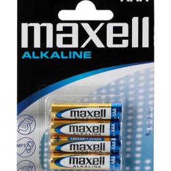 Lot De 4 Piles Alcalines LR03 AAA