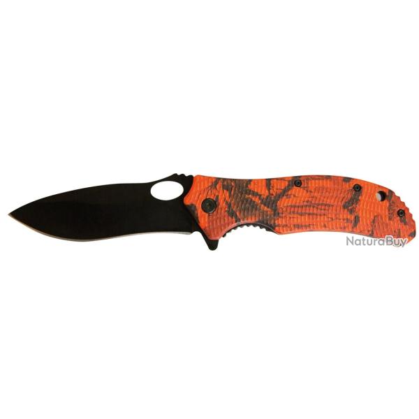 Couteau De Chasse Pliable Kamo Verney Carron Camouflage Blaze