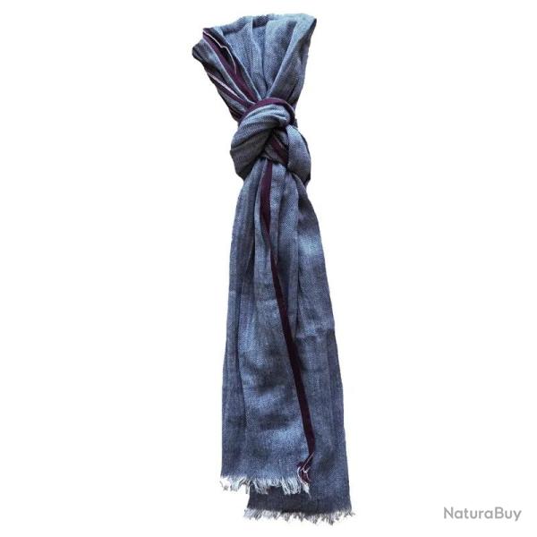 Ch�che Zig Scarf Stagunt Bleu