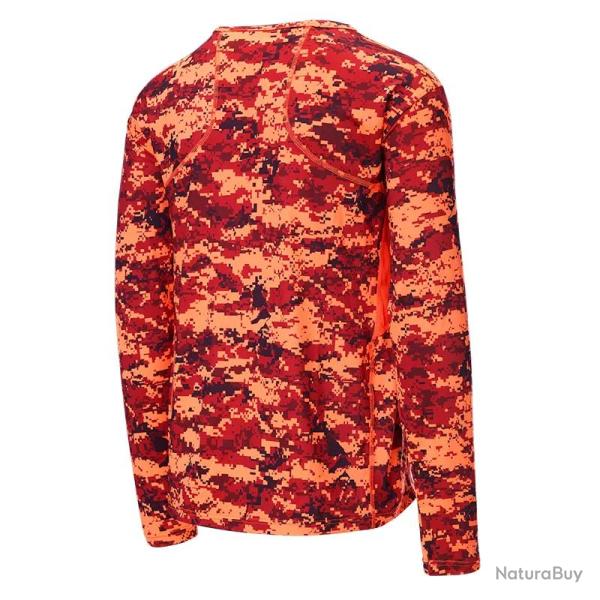 Tee Shirt Manches Longues Orset Tee Stagunt Camo Pixel Blaze - L