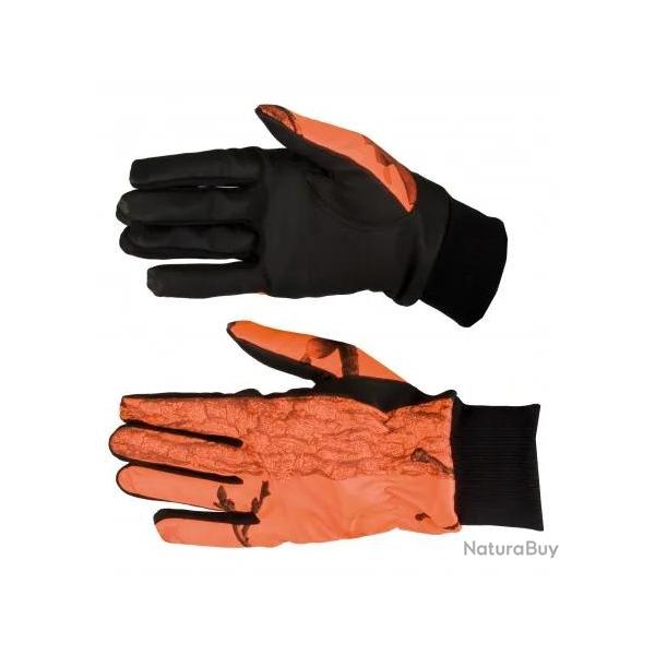 Gant De Chasse Softshell Somlys 814 Camo Orange