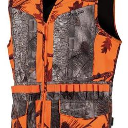 Gilet De Chasse Femme Treeland Camo Orange - L