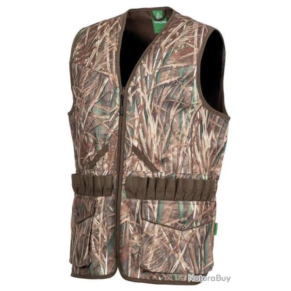 Gilet De Chasse Treeland Camo Roseau