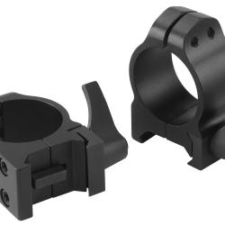 Colliers De Montage Haut En Acier Warne A Levier Diamètre 30 MM Pour CZ527/550