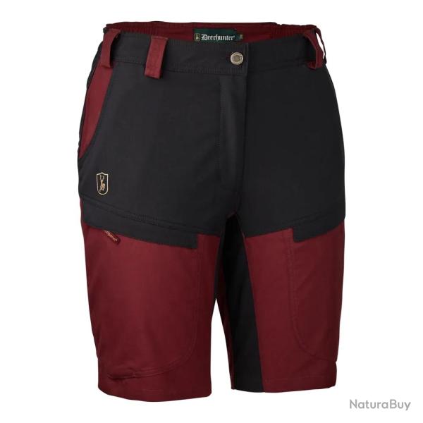 Short Outdoor Femme Deerhunter Ann Oxblood Red