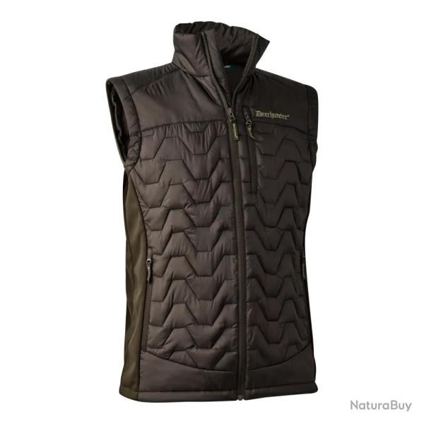 Gilet Sans Manches Matelass Deerhunter Excape Quilted Kaki