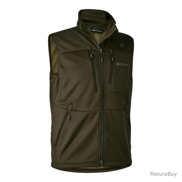 Gilet De Chasse Softshell Deerhunter Excape Kaki