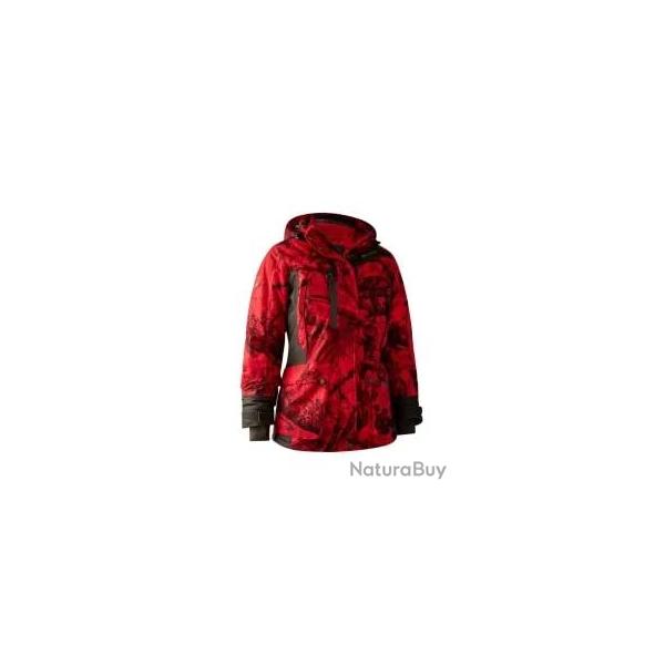 Veste De Poste Femme Deerhunter Raven Arctic Camo Rouge