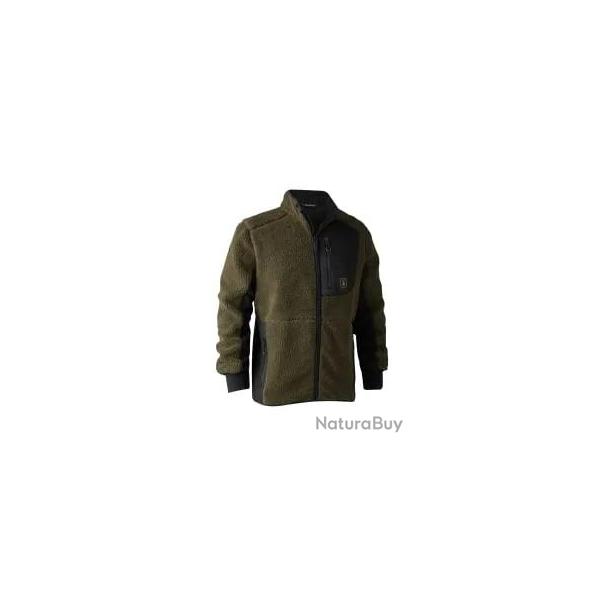 Veste Polaire Molletonn�e Deerhunter Rogaland Fiber Pile Kaki