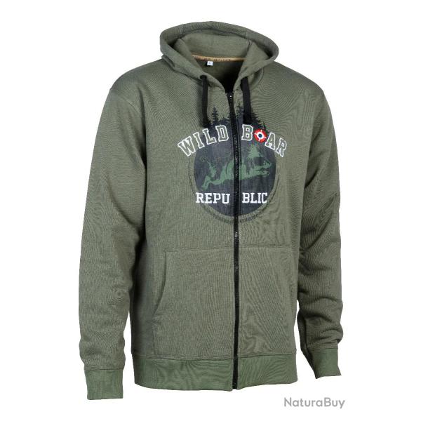 Sweat Shirt Percussion Wildboard Republic Kaki