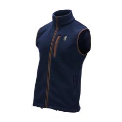 Gilet Sans Manches Polaire Browning Summit Bleu  - M