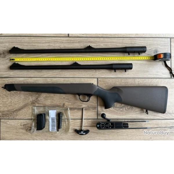 SUPERBE BLASER R 8 PRO SAVANA avec 2 CANONS de .300 win mag +.270 win + 2 t�tes culasse + 2 chargs