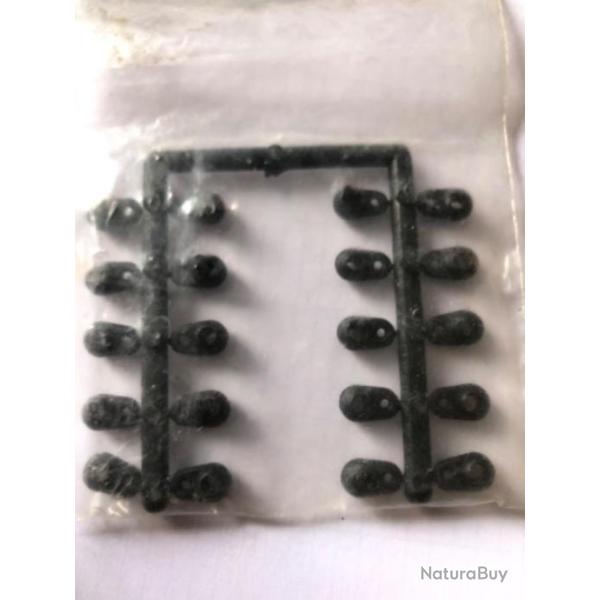 20 perle de potence diam 2,5 mm peche carpe