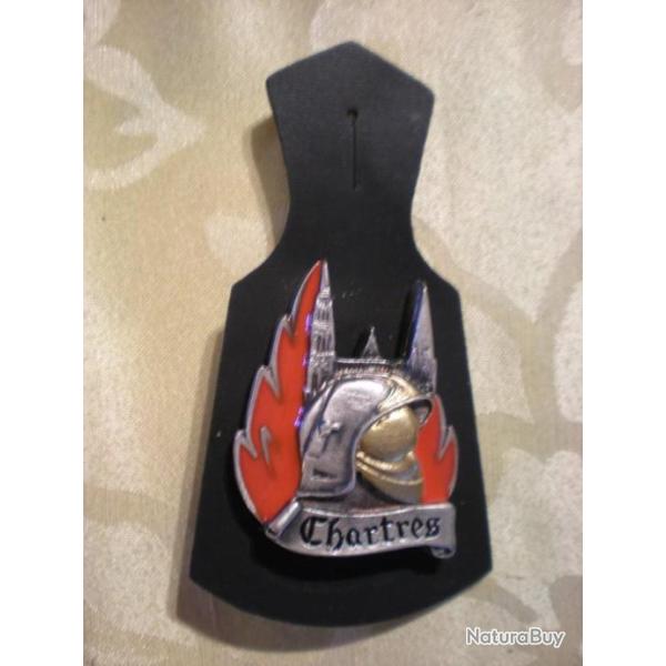INSIGNE DES SAPEURS POMPIERS DE CHARTRES